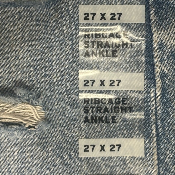 LEVI’S RIBCAGE STRAIGHT ANKLE SIZE  27 - Picture 10 of 16